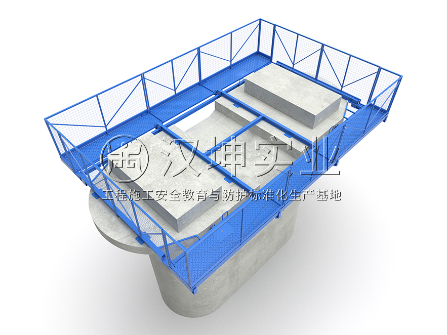 支座墊石施工平臺
